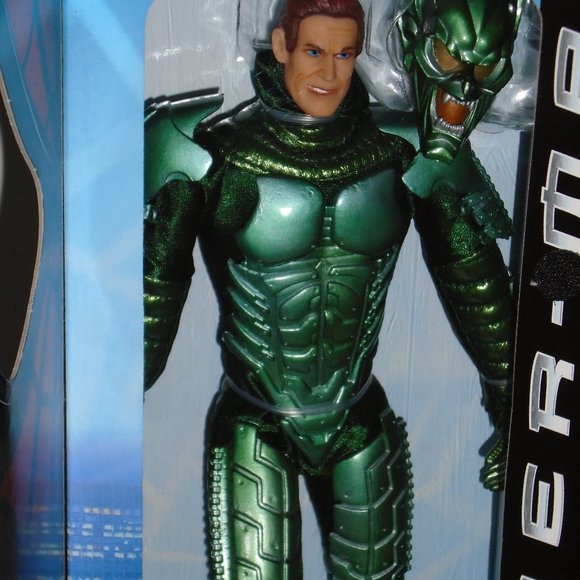 2001 TOY BIZ, SPIDER-MAN MOVIE, GREEN GOBLIN, DOLL/ACTION FIGURE, BRAND NEW!!!! - Picture 6 of 15